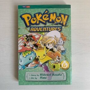 Pokemon Adventures Volume 6 Manga Graphic Novel